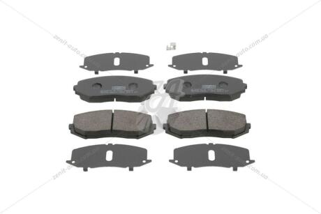 Колодки тормозные дисковые передние Suzuki Grand Vitara (I,II) CHAMPION 572584CH