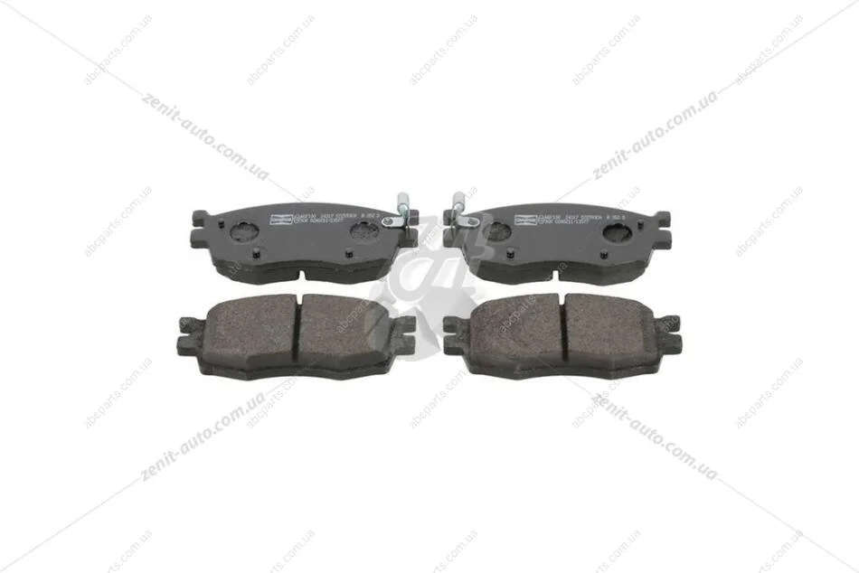 Колодки тормозные дисковые передние Hyundai Accent III/ Kia Rio II CHAMPION 572593CH (фото 1)
