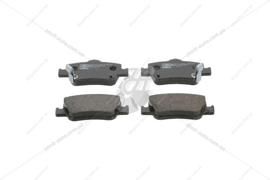 Колодки гальмівні дискові задні Toyota Auris (E15,E18), Corolla (E15,E18) CHAMPION 572601CH (фото 1)