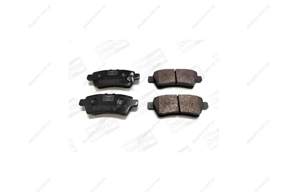 Колодки тормозные дисковые задние Nissan Navara (05-), Pathfinder III (572610CH) CHAMPION '572610CH (фото 1)