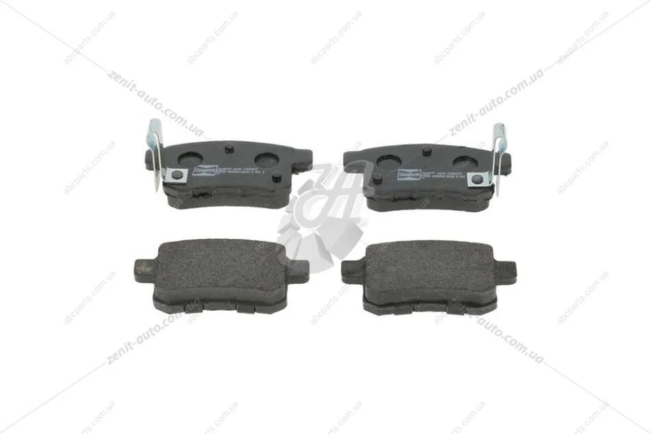 Колодки гальмівні дискові задні Honda Accord 2.0 (08-) CHAMPION 572626CH (фото 1)