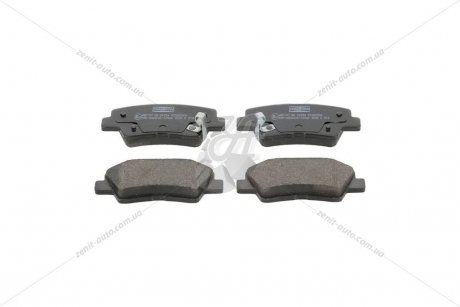 Колодки тормозные дисковые задние HYUNDAI ACCENT IV (RB) 10-, ACCENT IV Saloon (RB) 10- CHAMPION 572629CH