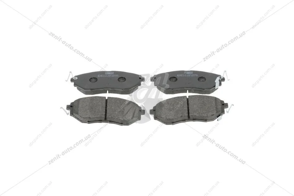 Колодки гальмівні дискові передні Subaru Forester (10-), Legacy (IV,V,VI), Outback (09-) CHAMPION 572638CH (фото 1)