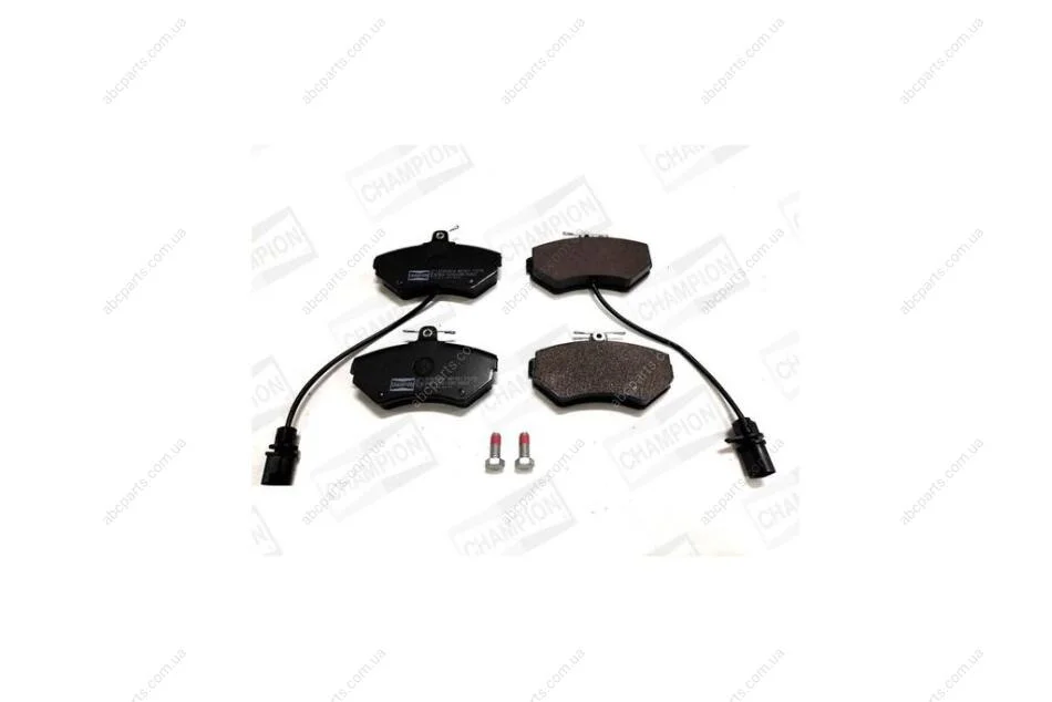 Колодки тормозные дисковые передние (с болтами и датчиками) Audi A4 (B5,B6,B7)/ VW Passat B5 (573006CH) CHAMPION '573006CH (фото 1)