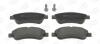 Колодки тормозные дисковые Citroen Berlingo (96-11)/ Opel Crossland X (17-) CHAMPION '573030CH (фото 2)