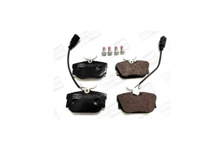 Колодки тормозные дисковые задние (с болтами и датчиками) Ford Galaxy I/ VW T4 (573049CH) CHAMPION '573049CH