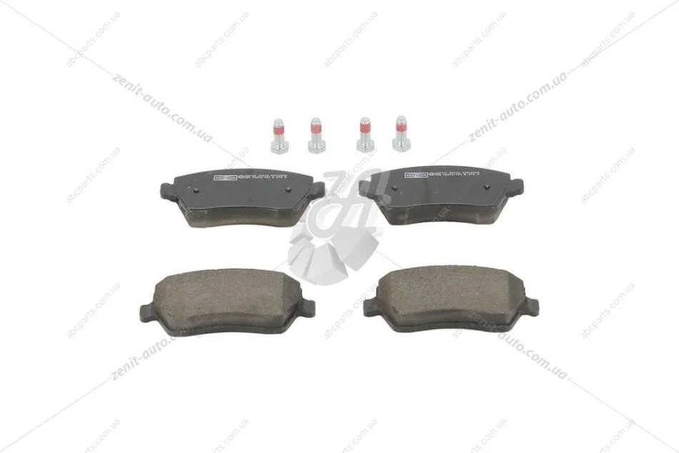 Колодки гальмівні дискові передні Nissan Note (06-12), Micra III/ Renault Logan (08-), Kangoo (08-), Clio (III,IV) CHAMPION 573125CH (фото 1)
