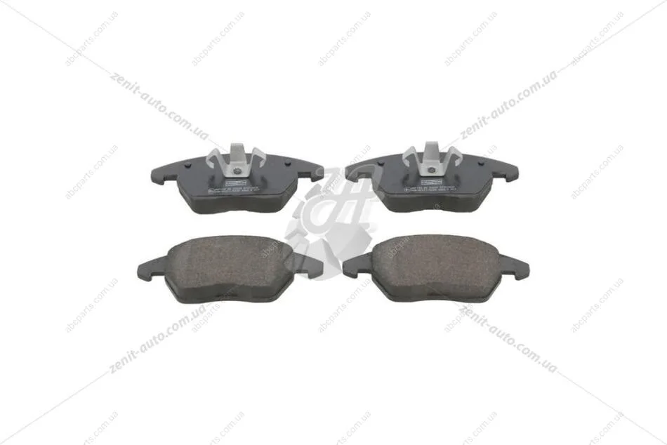 Колодки тормозные дисковые передние Citroen C4 I/ Peugeot 308 I CHAMPION 573134CH (фото 1)