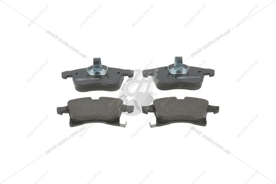 Колодки тормозные дисковые передние Opel Astra H, Corsa (C,D) CHAMPION 573153CH (фото 1)