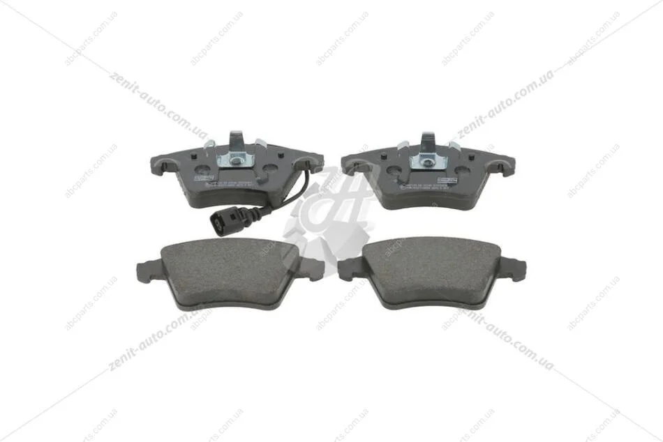 Колодки тормозные дисковые передние VW T5, T6 CHAMPION 573159CH (фото 1)