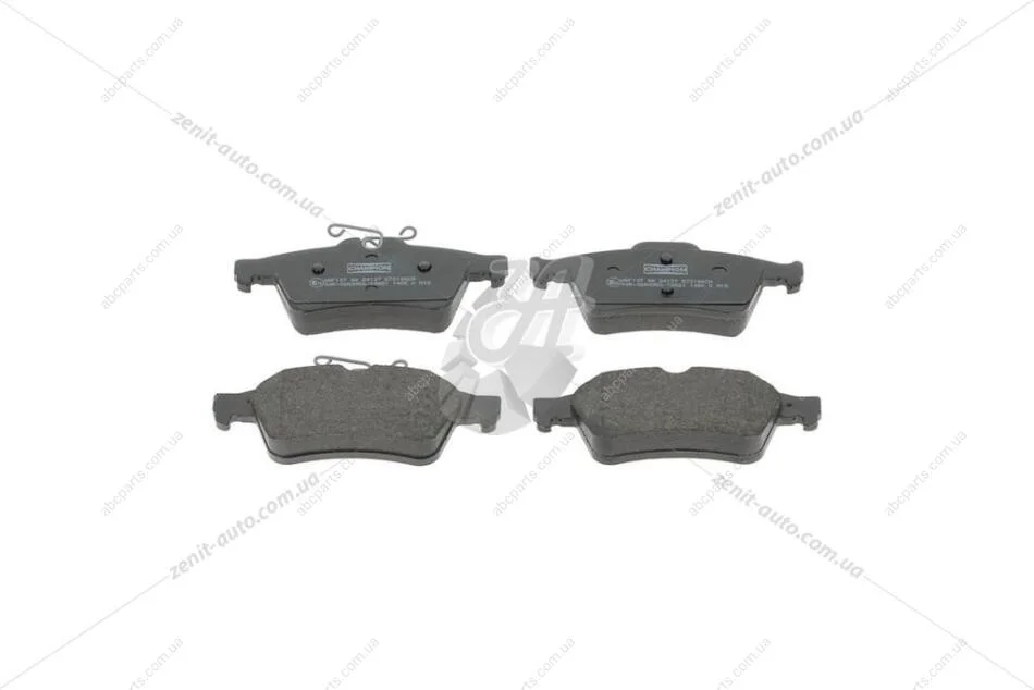 Колодки тормозные дисковые задние Citroen C5 III/ Opel Vectra C/ Renault Laguna III CHAMPION 573186CH (фото 1)