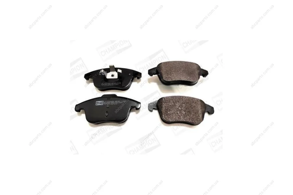 Колодки тормозные дисковые передние Citroen C4 Picasso (07-13), C4 II/ Peugeot 5008 I (573193CH) CHAMPION '573193CH (фото 1)