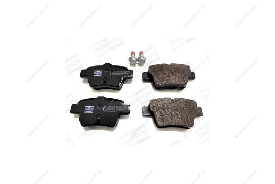 Колодки гальмівні дискові задні Citroen C4 I/ Peugeot 307 (03-09) (573235CH) CHAMPION '573235CH (фото 1)