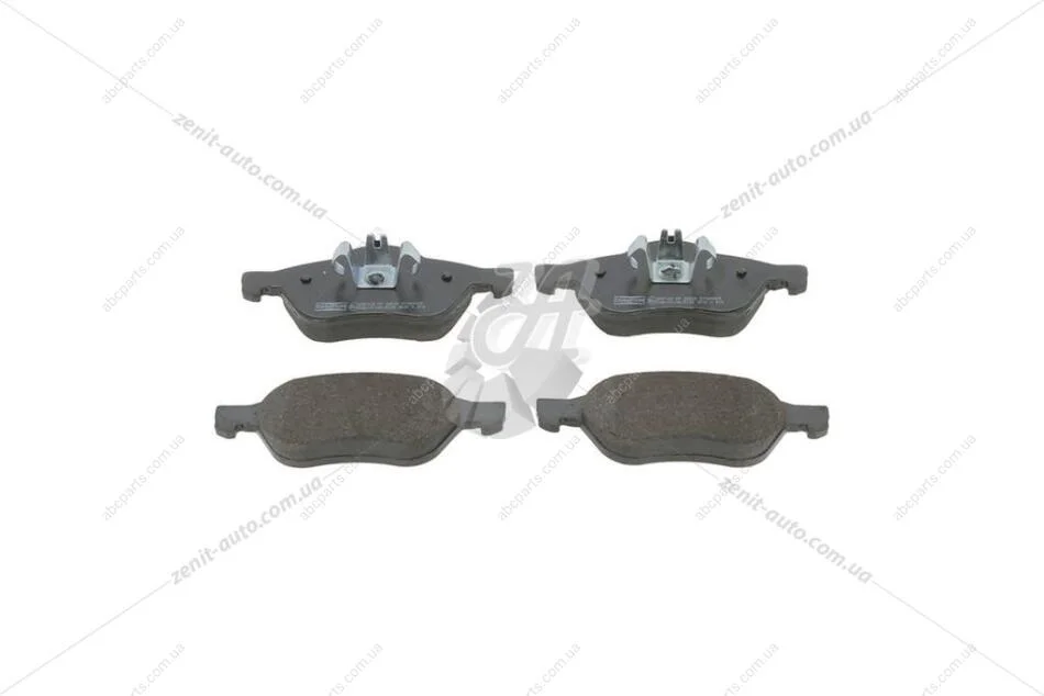 Колодки тормозные дисковые передние Renault Megane II, Clio III, Scenic II CHAMPION 573244CH (фото 1)