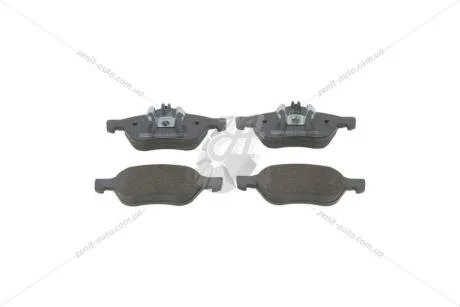Колодки тормозные дисковые передние Renault Megane II, Clio III, Scenic II CHAMPION 573244CH