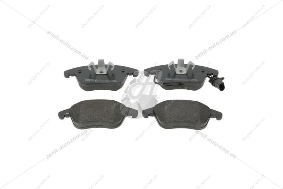 Колодки тормозные дисковые передние Audi A4 (B8) CHAMPION 573258CH (фото 1)