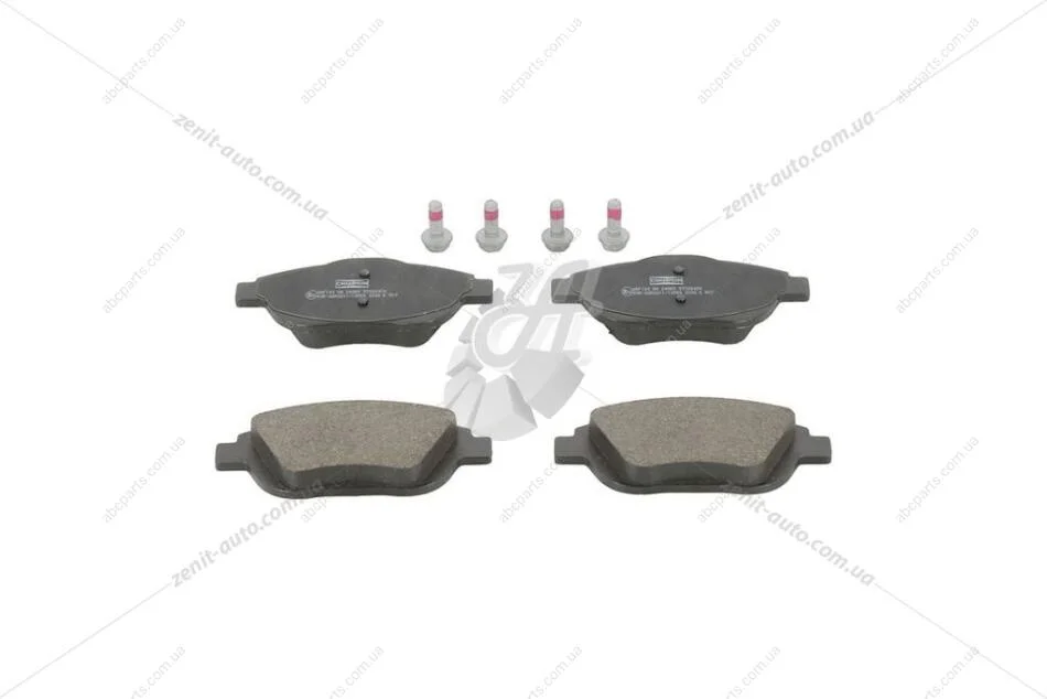 Колодки гальмівні дискові передні/задні Citroen C3 AIRCROSS II (2R_, 2C_) 17-, C3 III (SX) 16-|OPEL CORSA F 19- CHAMPION 573264CH (фото 1)