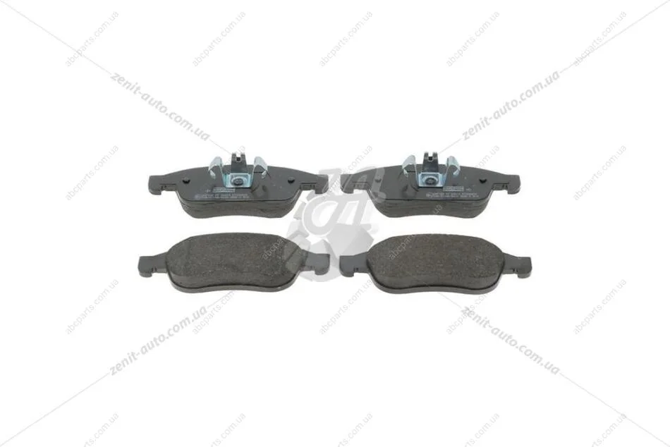 Колодки гальмівні дискові передні Renault Duster (11-), Megane III, Fluence (10-) CHAMPION 573268CH (фото 1)