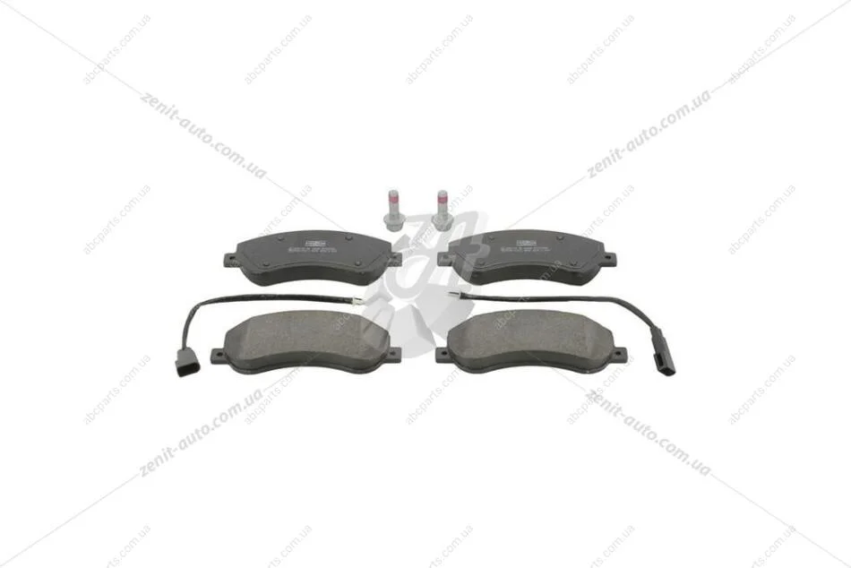 Колодки тормозные дисковые передние Ford Transit (06-14)/ VW Amarok (10-) CHAMPION 573275CH (фото 1)