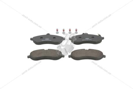 Колодки тормозные дисковые передние Citroen Jumpy II/ Fiat Scudo (07-16) CHAMPION 573280CH