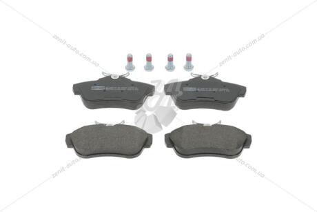 Колодки тормозные дисковые задние Citroen Jumpy II/ Fiat Scudo (07-16) CHAMPION 573281CH