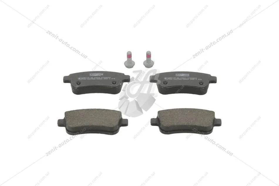 Колодки тормозные дисковые задние Renault Megane (III,IV), Scenic III CHAMPION 573286CH (фото 1)