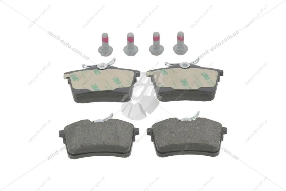 Колодки гальмівні дискові задні Citroen Berlingo (08-) /Peugeot Partner (08-), 308 SW (07-) CHAMPION 573289CH (фото 1)