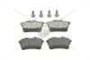 Колодки гальмівні дискові задні Citroen Berlingo (08-) /Peugeot Partner (08-), 308 SW (07-) CHAMPION 573289CH (фото 1)
