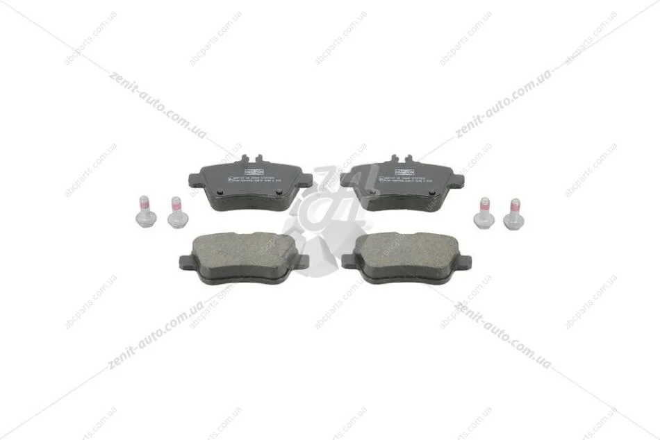 Колодки тормозные дисковые задние MB -BENZ A-CLASS (W176) CHAMPION 573370CH (фото 1)