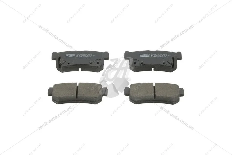 Колодки тормозные дисковые задние SsangYong Actyon I, Kyron (05-), Rexton/Rexton II CHAMPION 573377CH (фото 1)