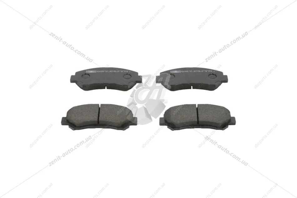 Колодки тормозные дисковые передние Nissan Qashqai I, X-Trail II, Juke (14-19) CHAMPION 573379CH (фото 1)