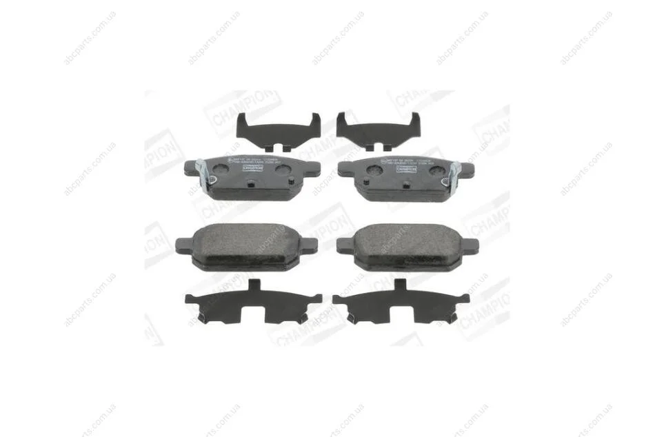 Колодки тормозные дисковые задние Suzuki SX4 (13-), Vitara (15-) (573384CH) CHAMPION '573384CH (фото 1)