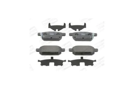 Колодки тормозные дисковые задние Suzuki SX4 (13-), Vitara (15-) (573384CH) CHAMPION '573384CH