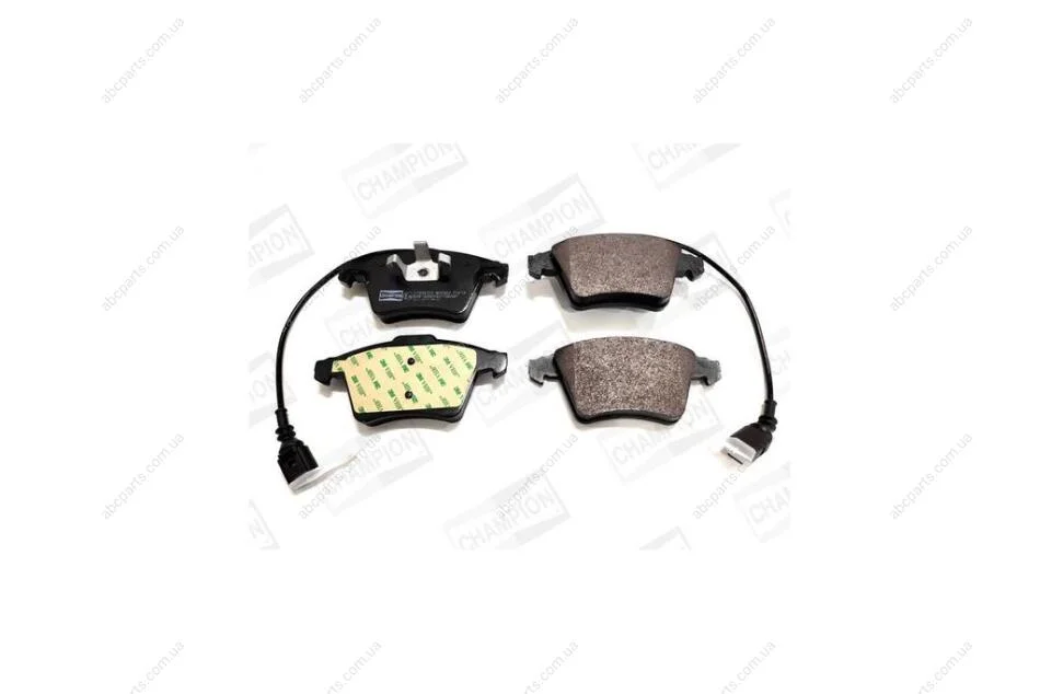 Колодки тормозные дисковые передние VW Touareg (03-10) (573391CH) CHAMPION '573391CH (фото 1)