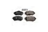 Колодки тормозные дисковые передние (с болтами) Citroen C4 II (573399CH) CHAMPION '573399CH (фото 1)