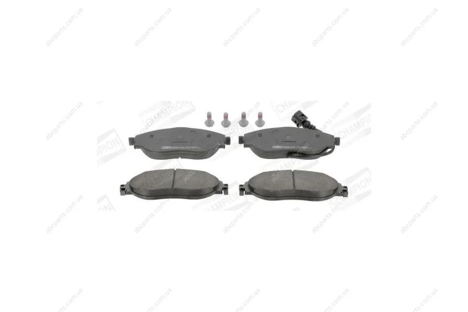 Колодки гальмівні дискові передні Audi A3 (12-20)/ VW Golf VII, Passat B7, Sharan (10-15) (573418CH) CHAMPION '573418CH (фото 1)