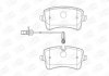 Колодки гальмівні дискові задні AUDI A4 Avant (8K5, B8) CHAMPION 573428CH (фото 2)