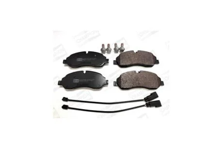 Колодки тормозные дисковые передние (с болтами и датчиками) Ford Transit (13-) (573438CH) CHAMPION '573438CH
