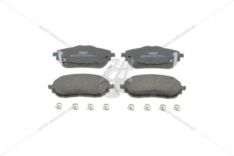 Колодки тормозные дисковые передние Toyota Auris (12-), Corolla (10-) CHAMPION 573440CH
