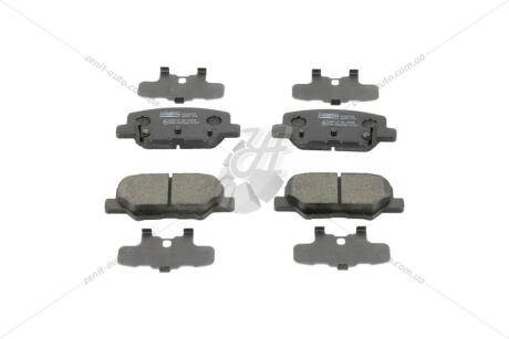 Колодки тормозные дисковые задние Mitsubishi Outlander III/ Mazda 6 (12-) CHAMPION 573442CH