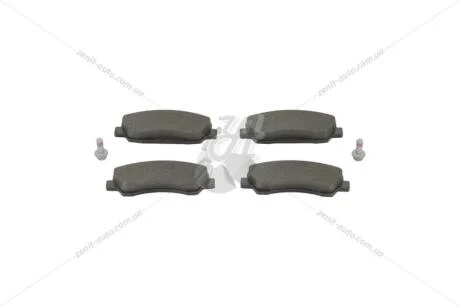 Колодки гальмівні дискові передні Citroen C4 (14-), C-ELYSEE (12-)/Peugeot 301 (12-) CHAMPION 573461CH