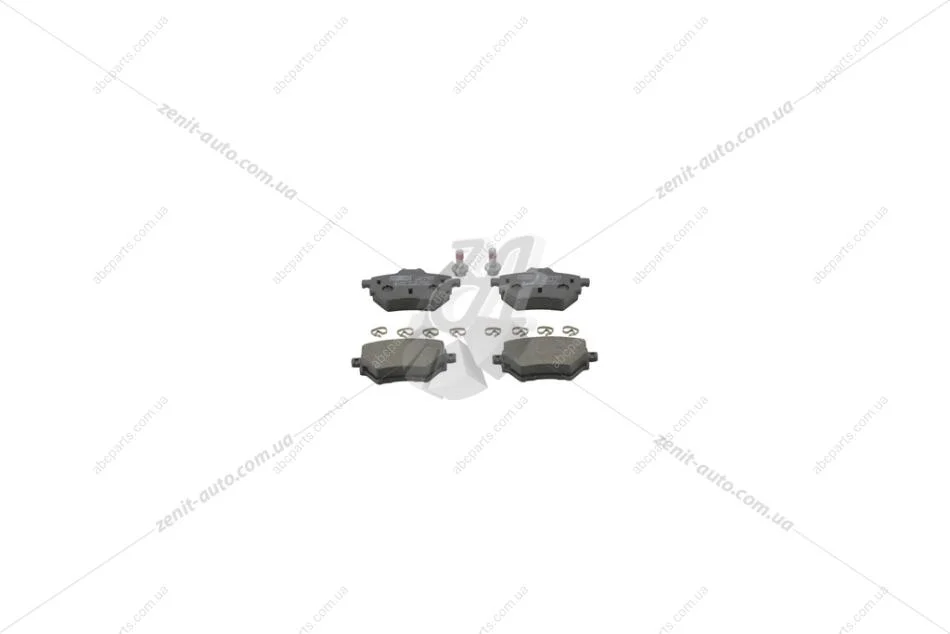 Колодки тормозные дисковые задние Citreon Berlingo (18-)/ Fiat Doblo (22-)/ Opel Combo E/ Peugeot 308 II, 3008 II CHAMPION 573605CH (фото 1)