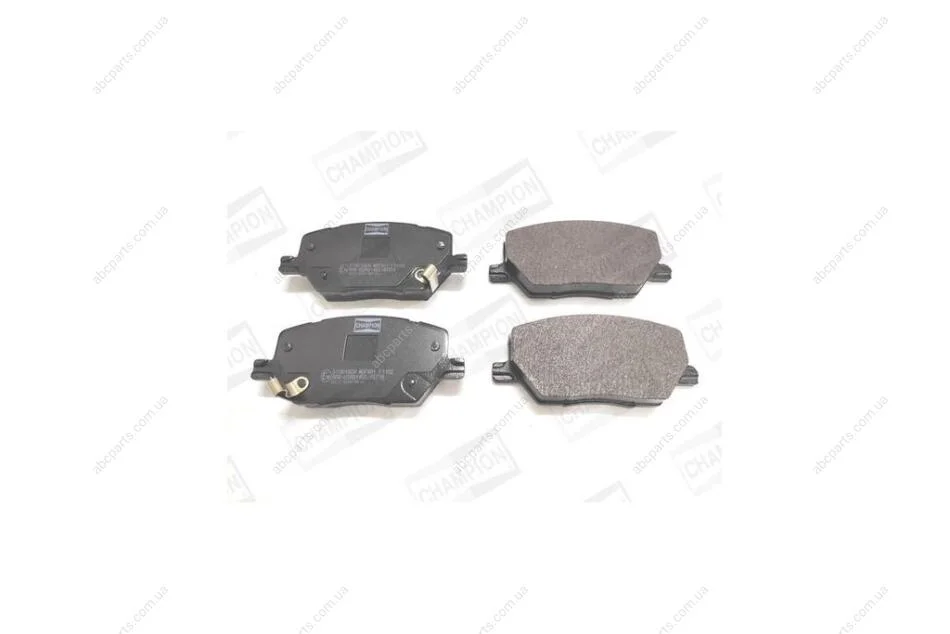 Колодки тормозные дисковые передние Fiat 500X (14-)/ Jeep Renegade (14-), Compass (17-) (573610CH) CHAMPION '573610CH (фото 1)