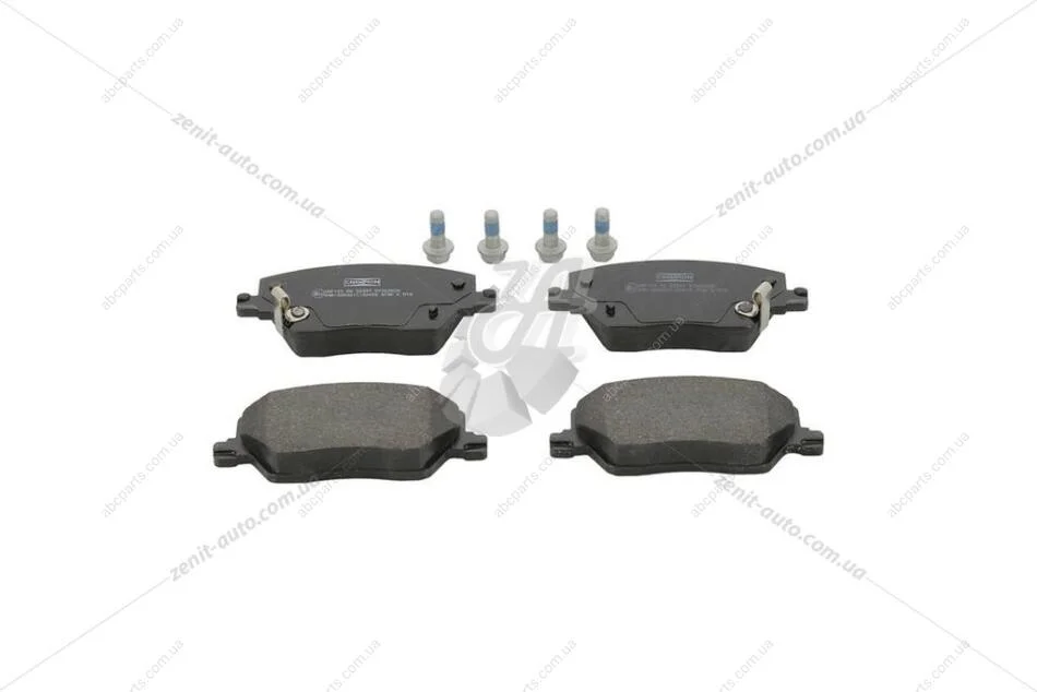 Колодки тормозные дисковые передние Fiat Tipo, Tipo SW/ Linea (15-) CHAMPION 573626CH (фото 1)