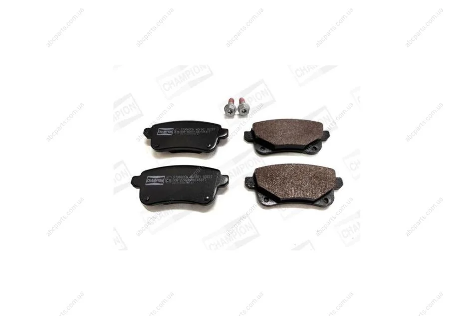 Колодки гальмівні дискові задні Renault Megane (III,IV), Clio V, Fluence (10-) (573660CH) CHAMPION '573660CH (фото 1)