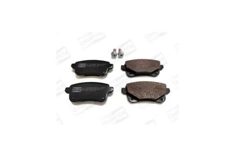 Колодки гальмівні дискові задні Renault Megane (III,IV), Clio V, Fluence (10-) (573660CH) CHAMPION '573660CH