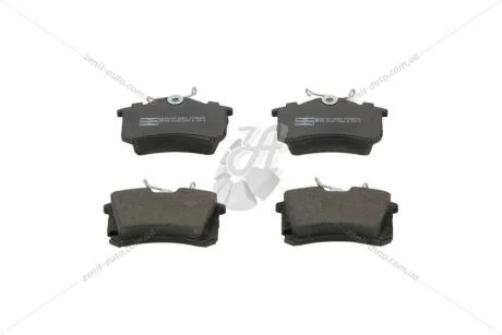 Колодки гальмівні дискові задні AUDI A2 (8Z0) 00-05|SEAT TOLEDO III (5P2) 04-09|VW GOLF V (1K1) 03-10 CHAMPION 573682CH
