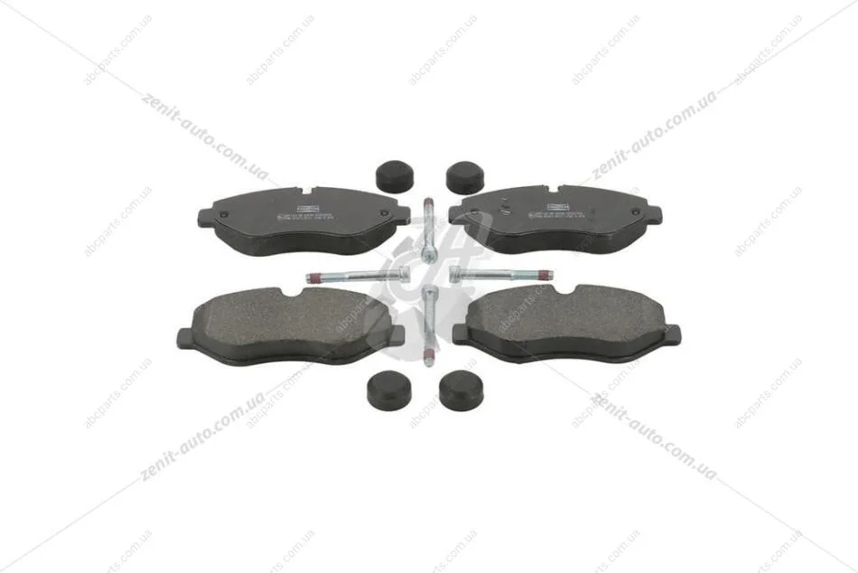 Колодки тормозные дисковые передние MB Sprinter (06-)/ VW Crafter (06-) CHAMPION 573727CH (фото 1)