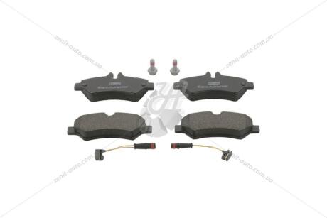 Колодки гальмівні дискові задні MB Sprinter (06-)/ VW Crafter (06-) CHAMPION 573729CH