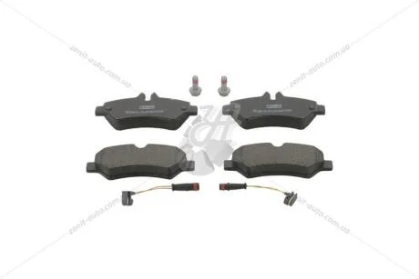 Колодки гальмівні дискові задні MB Sprinter (06-)/ VW Crafter (06-) CHAMPION 573729CH